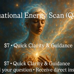 5 Minute Focused Psychic Check-In/Reading/Q&A